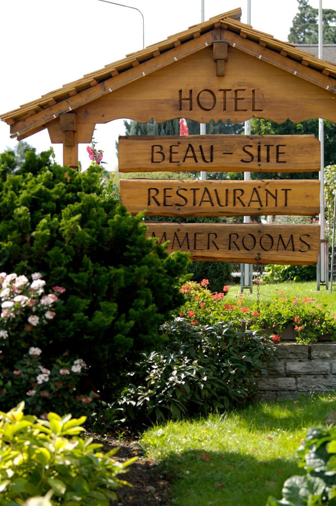 Hotel Beausite Budget Unterseen Kültér fotó